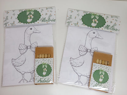 Petit kit coloriage et crayon de couleur