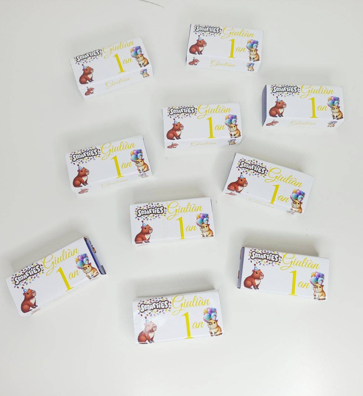 Mini Boîte à  Smarties personnalisé (x2)