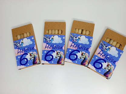 Mini boite de crayon de couleurs (x2)