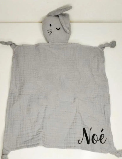 Peluche lapin personnalisée