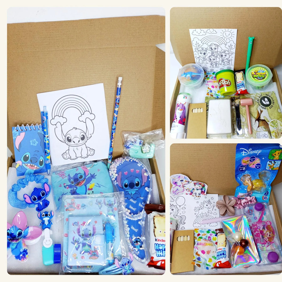 Box Surprise Personnalisée | Box Cadeau à Thème | 5 à 15 Surprises | Beauté, Enfant, Papeterie,