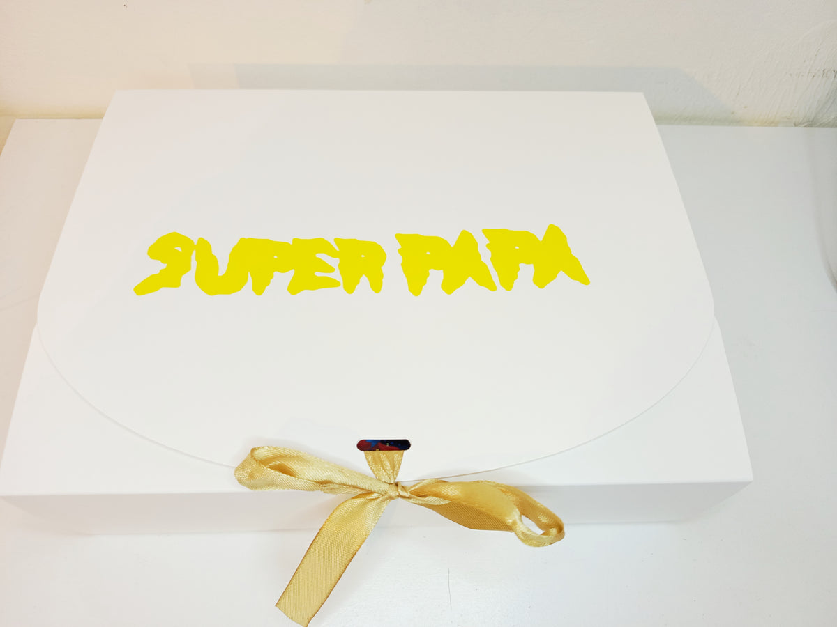 Box gourmande futur papa personnalisée