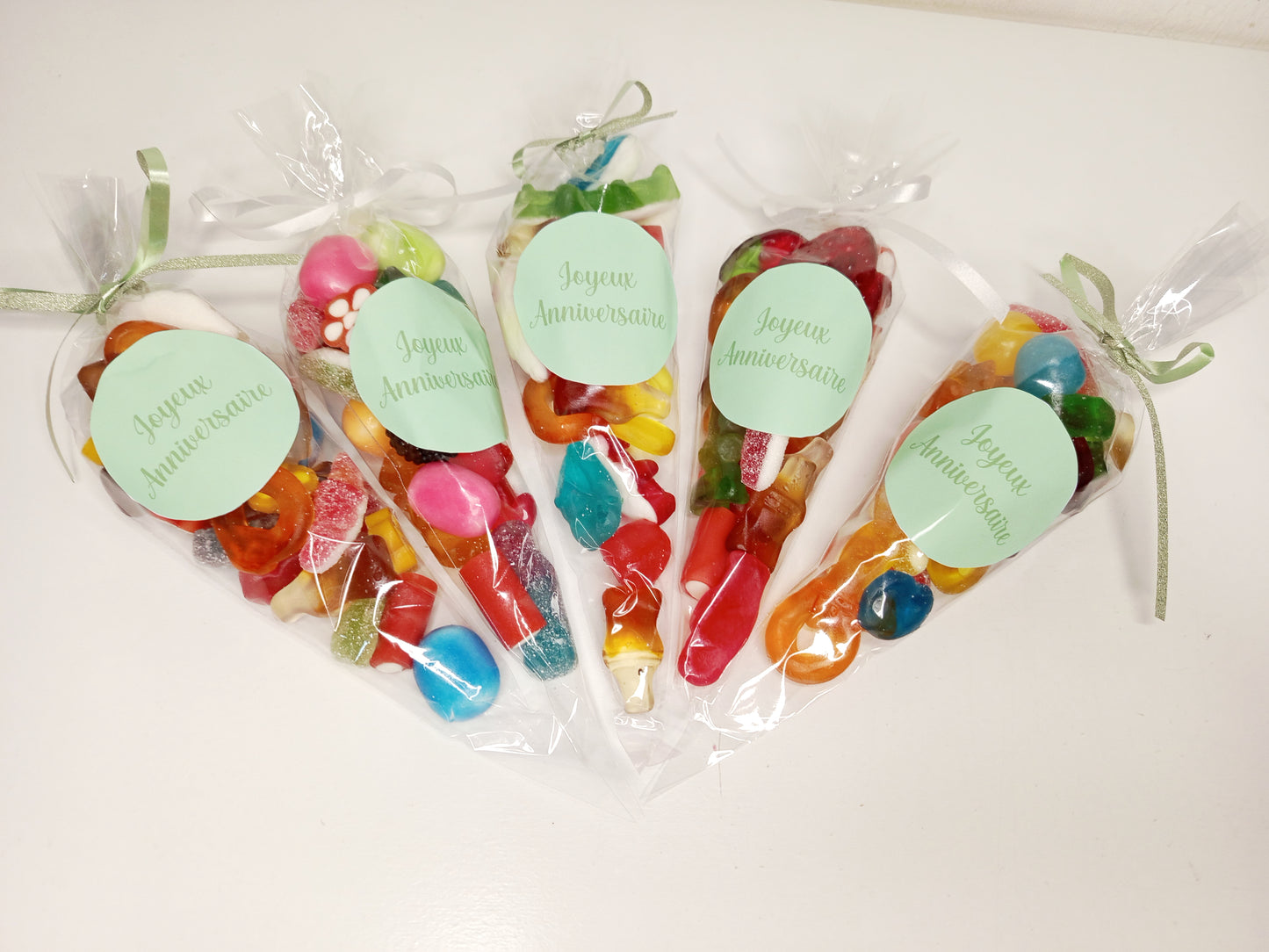 Cône à bonbon personnalisé (x2)