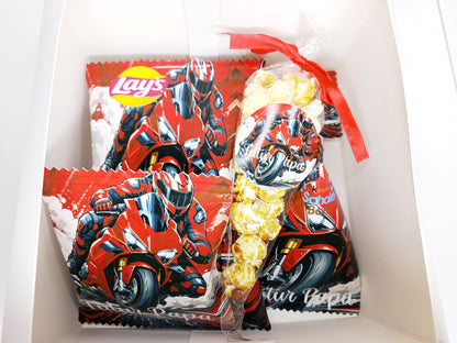 Box gourmande futur papa personnalisée