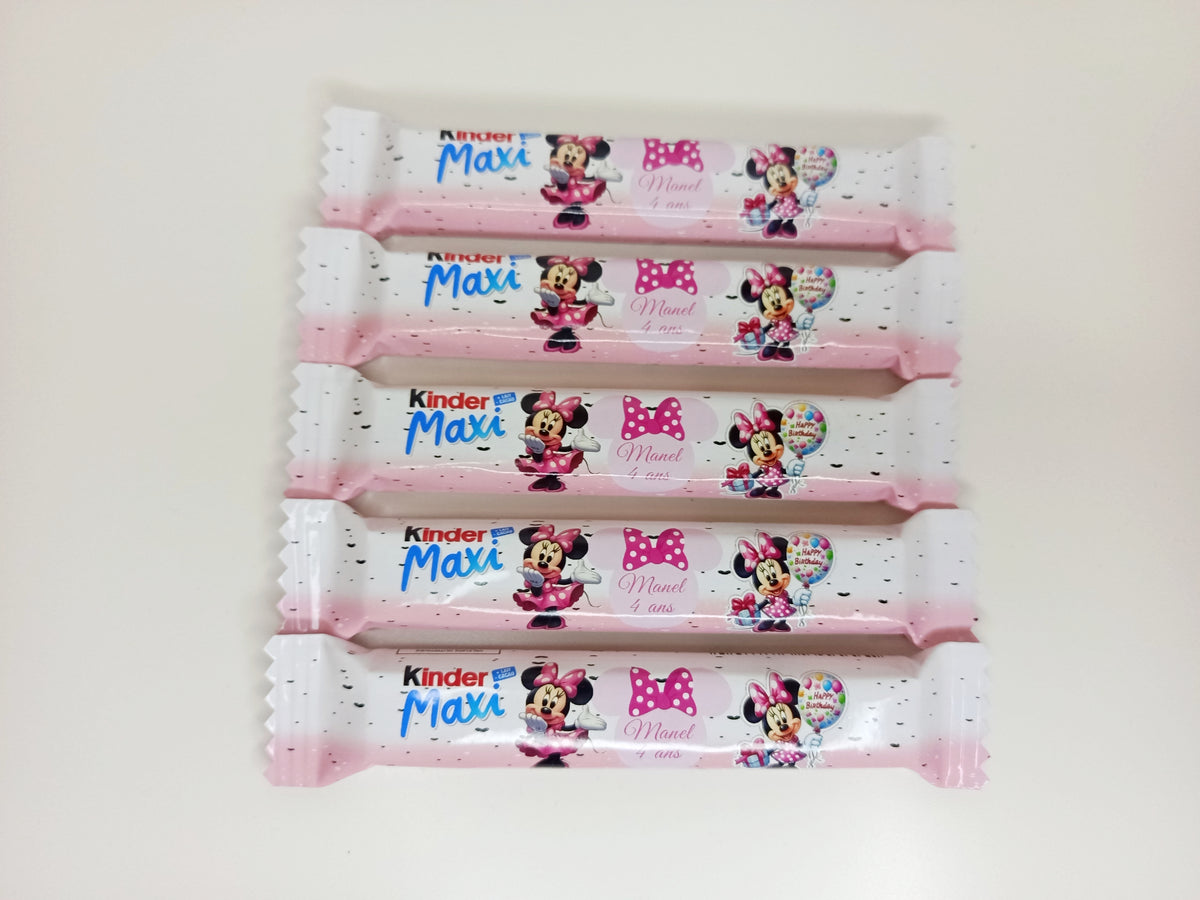 Kinder Maxi personnalisé (x3)