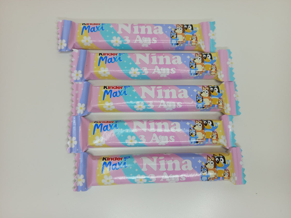 Kinder Maxi personnalisé (x3)