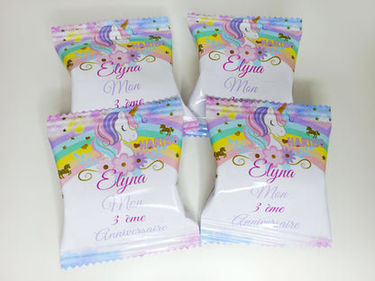 Mini sachet d'haribo personnalisé