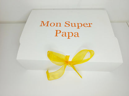 Box gourmande futur papa personnalisée