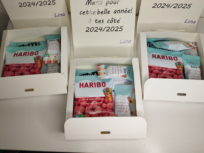 Box gourmande pour maître, maitresse,nounou