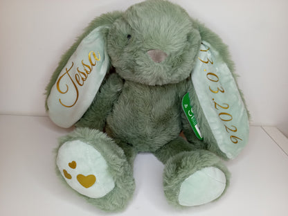 Peluche lapin personnalisée