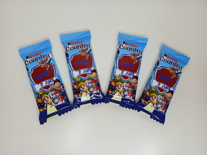 Kinder country personnalisé (x2)