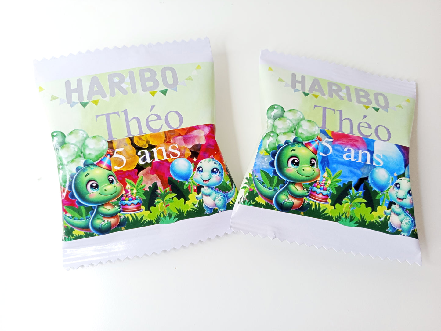 Mini sachet d'haribo personnalisé