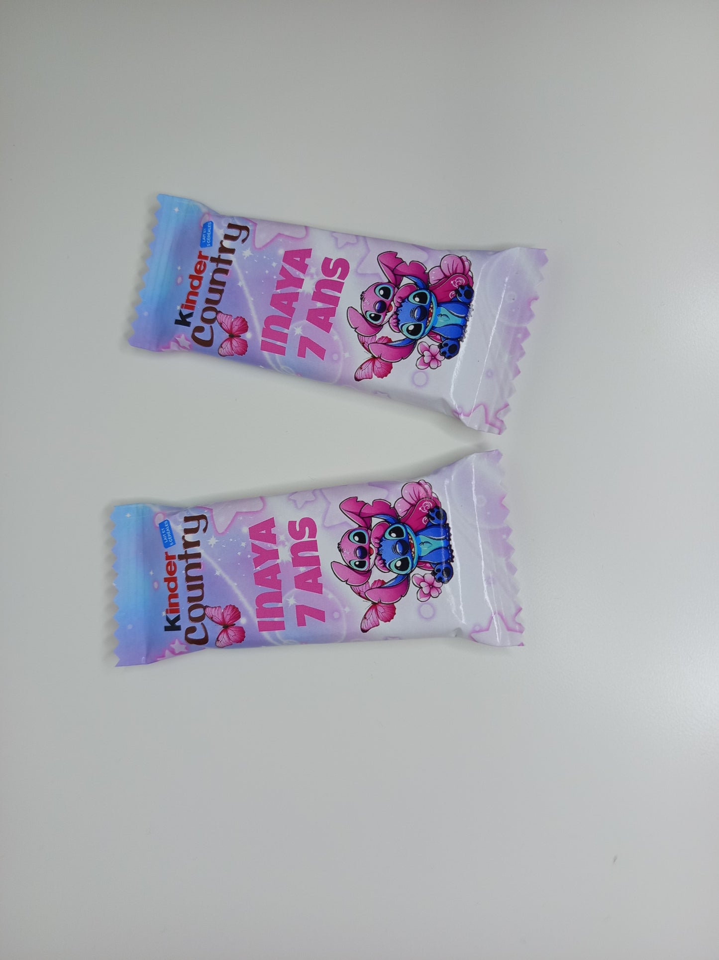 Kinder country personnalisé (x2)