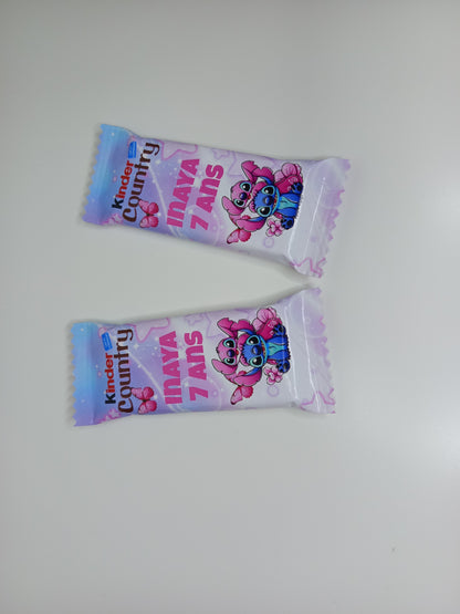 Kinder country personnalisé (x2)