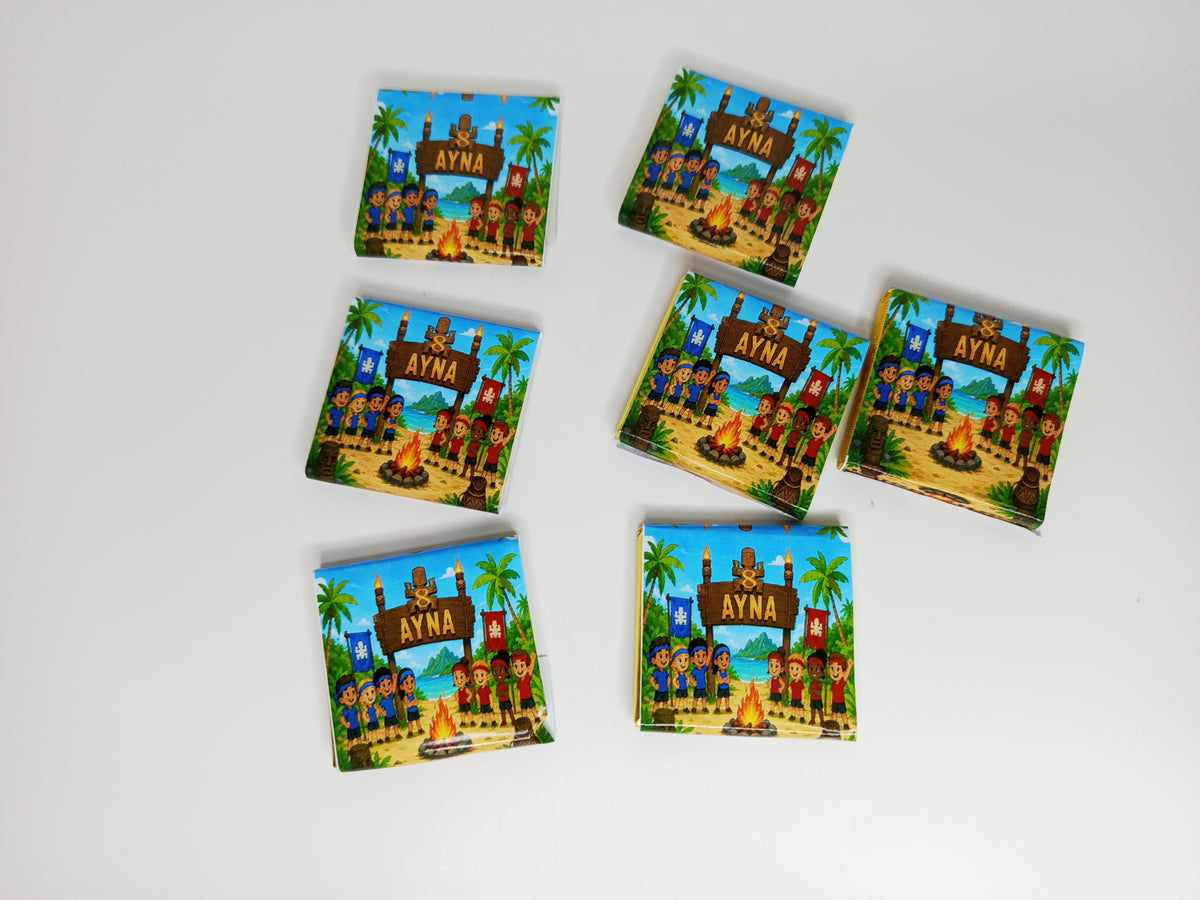 Chocolats personnalisés (X2), mariage , Fille, Garçon, Baptême Naissance, Fête, Offrir Cadeau, Confiserie personnalisé, thème au choix