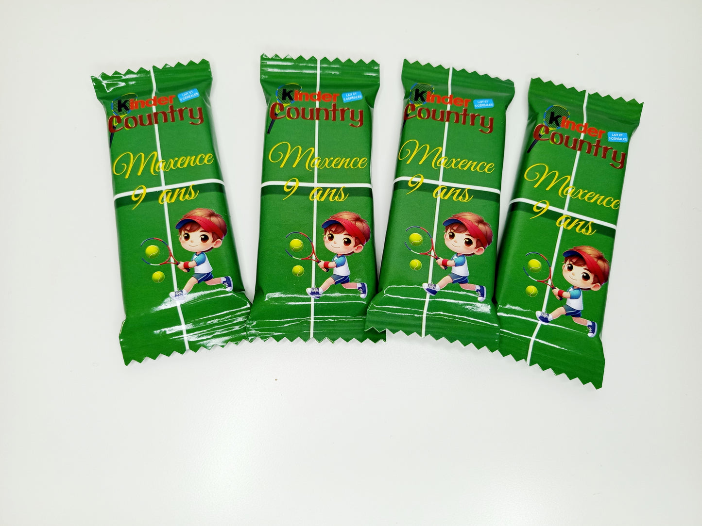 Kinder country personnalisé (x2)
