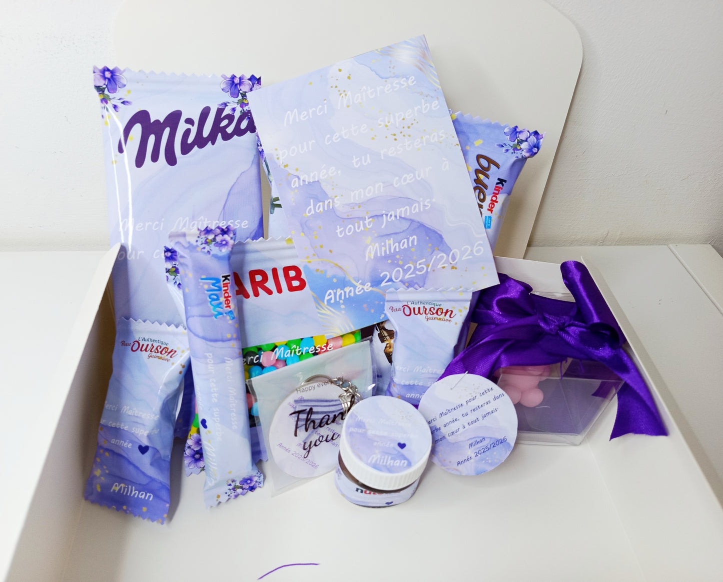 Box gourmande pour maître, maitresse,nounou