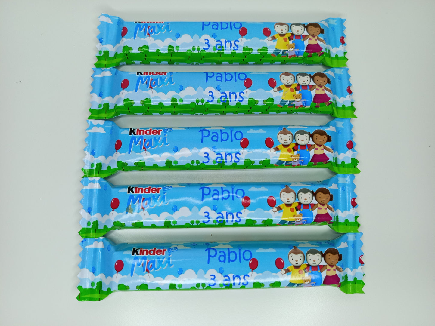 Kinder Maxi personnalisé (x3)