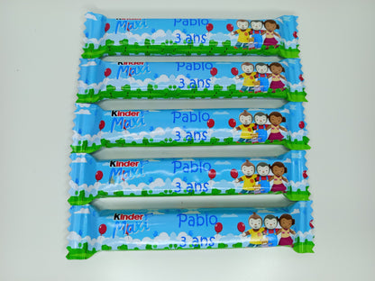 Kinder Maxi personnalisé (x3)