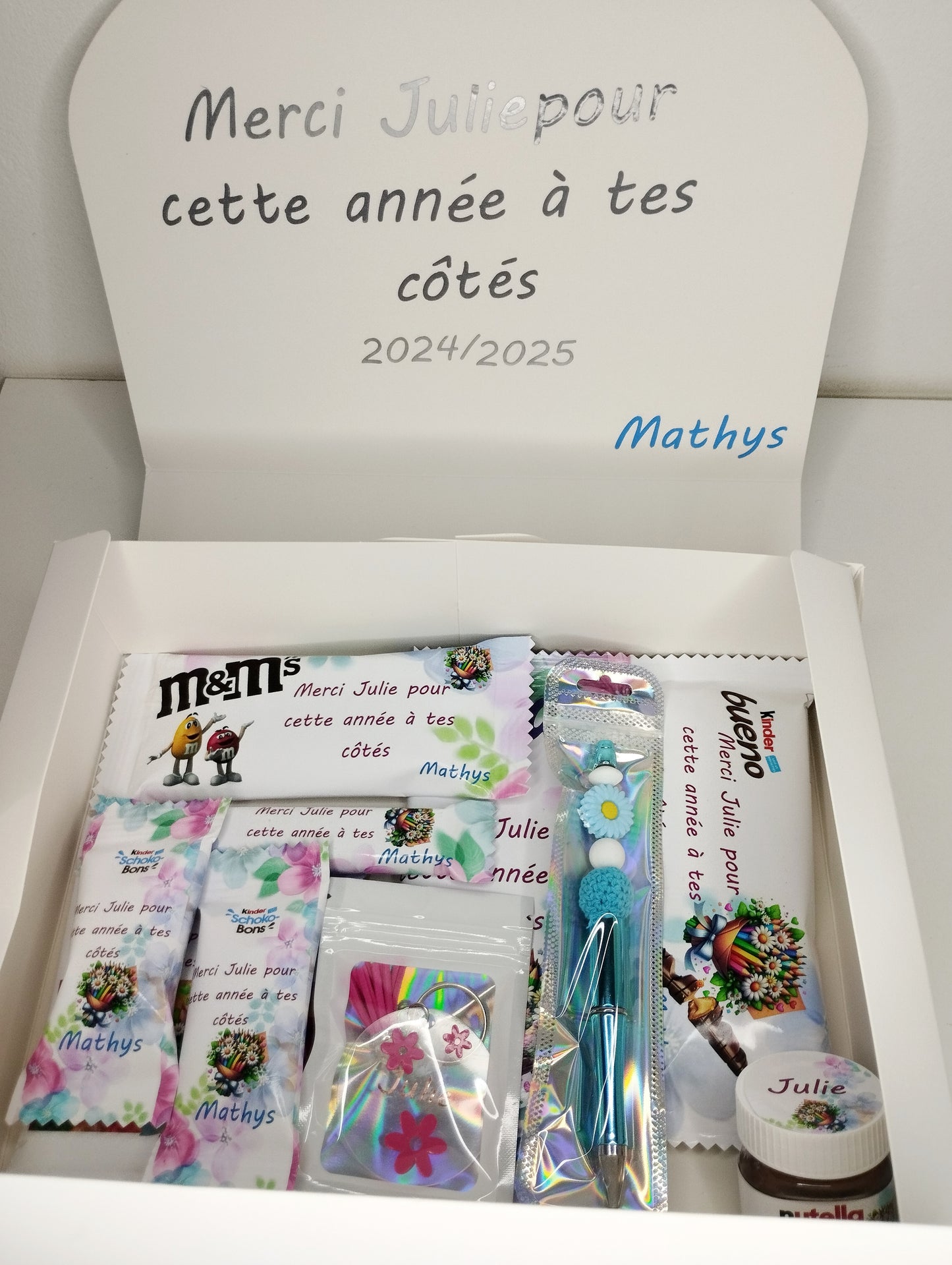 Box gourmande pour maître, maitresse,nounou