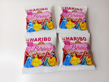 Mini sachet d'haribo personnalisé