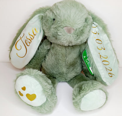Peluche lapin personnalisée