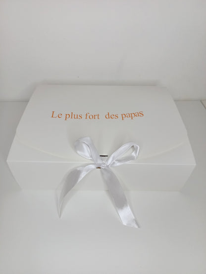Box gourmande futur papa personnalisée