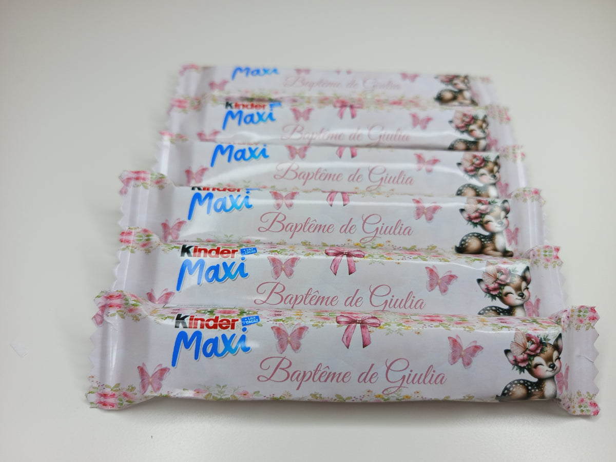 Kinder Maxi personnalisé (x3)