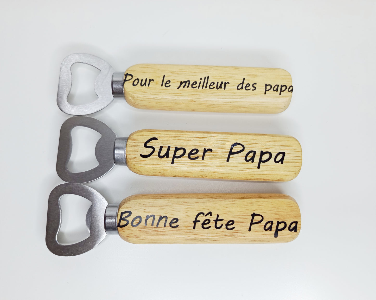 Décapsuleur en bois personnalisée