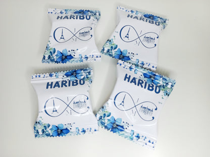 Mini sachet d'haribo personnalisé