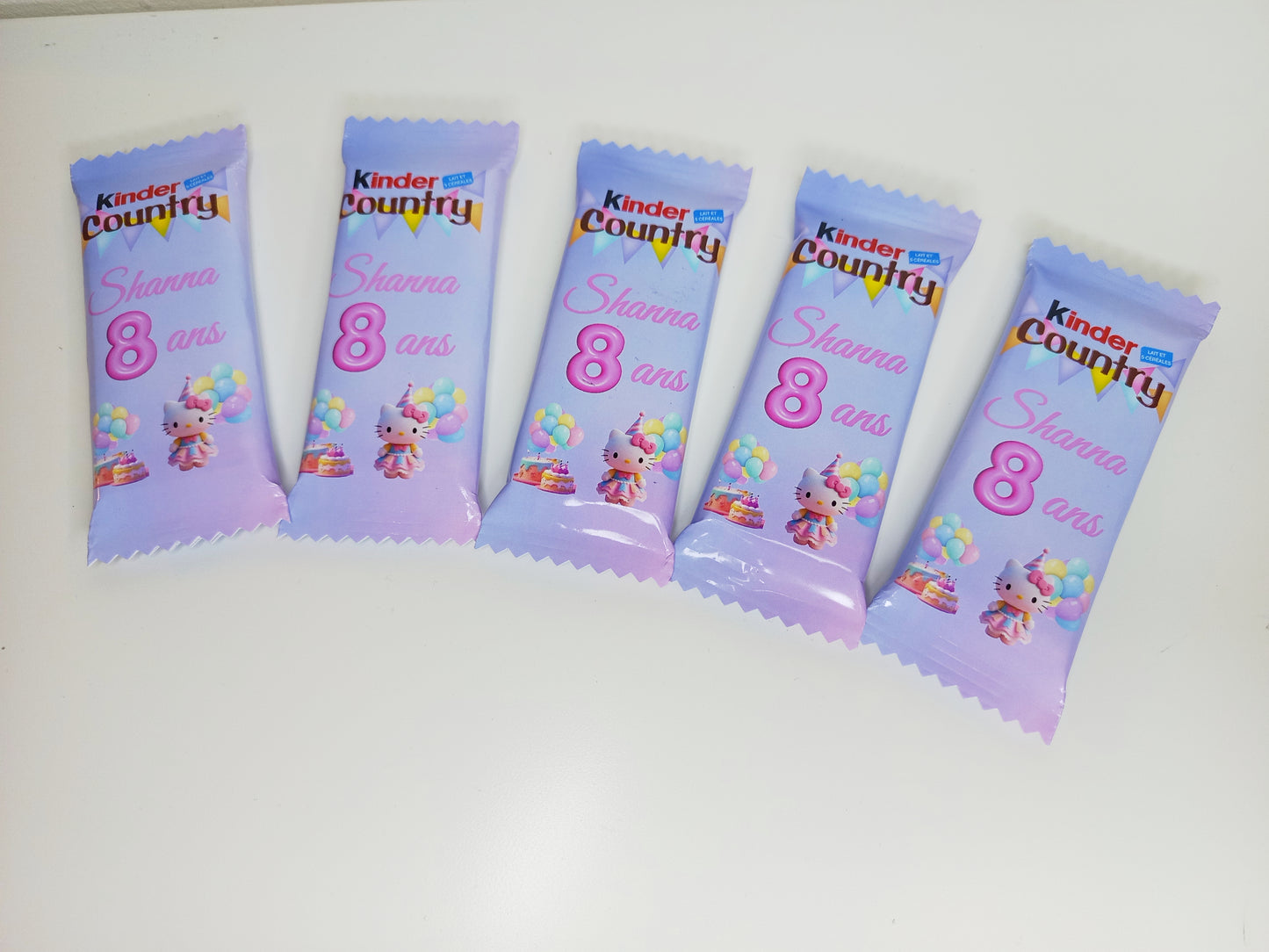 Kinder country personnalisé (x2)