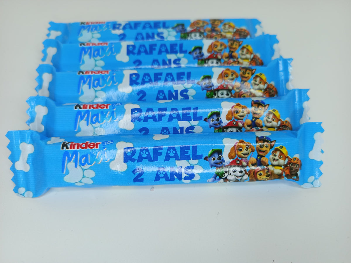 Kinder Maxi personnalisé (x3)