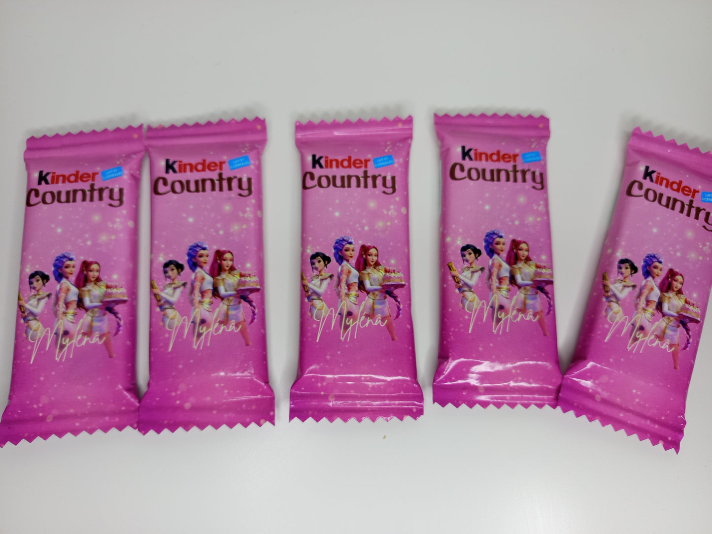 Kinder country personnalisé (x2)