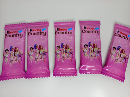 Kinder country personnalisé (x2)